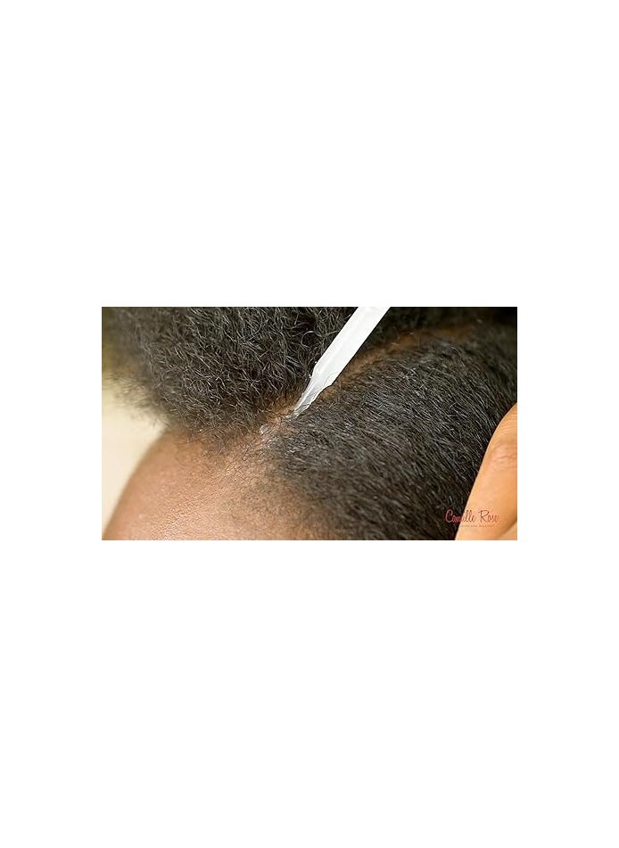 كاميل روز قطرات Camille Rose Rejuva Grow Back Drops، مع زيت الخروع وزيت النعناع والبلميط المنشاري، لنمو الشعر، 1.9 أونصة سائلة  - Image 4
