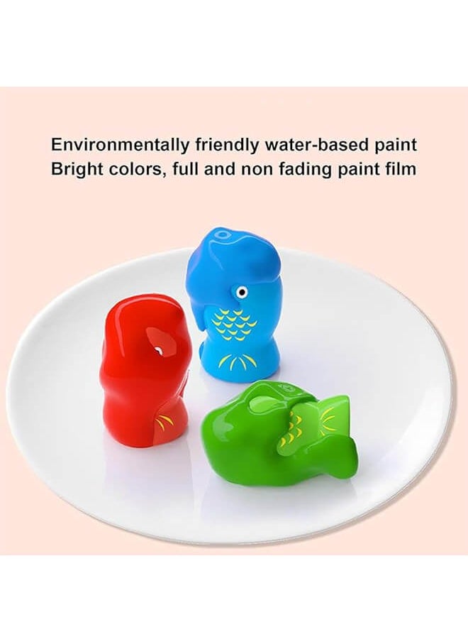 5-in-1 Safe Montessori Educational Toy – Shape Matching, Number Sorting, Fishing, Stacking & Ring Toss for Kids 2+