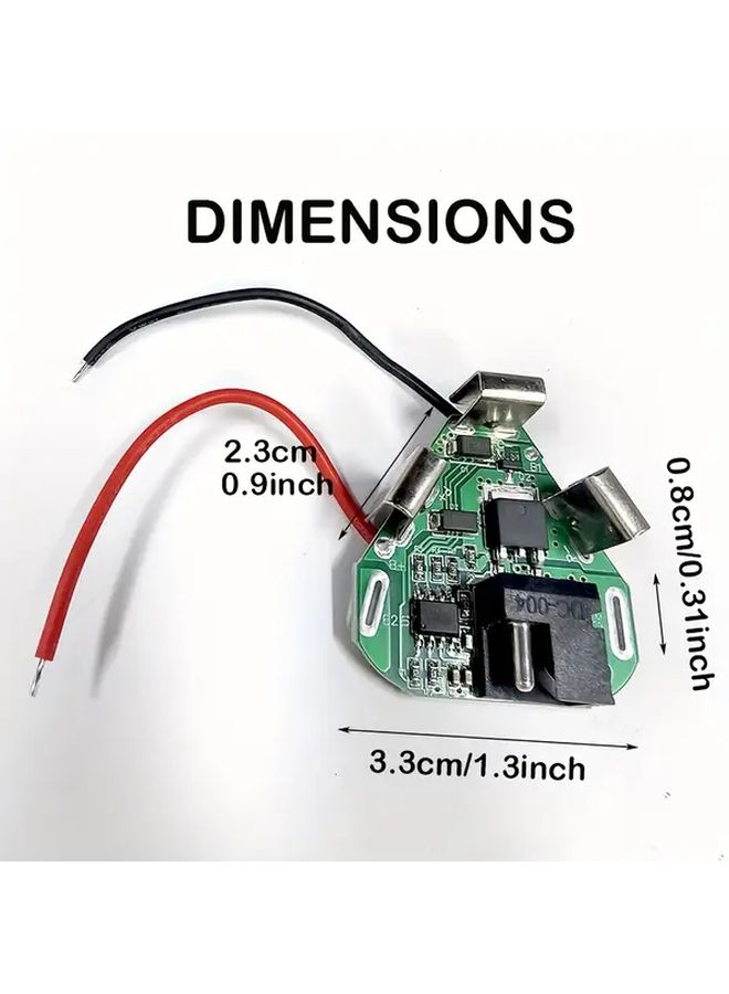 2 قطعة 3S 12 6V 6A BMS لوحة حماية بطارية ليثيوم أيون لبنك الطاقة 18650 موازن مثقاب كهربائي - Image 2