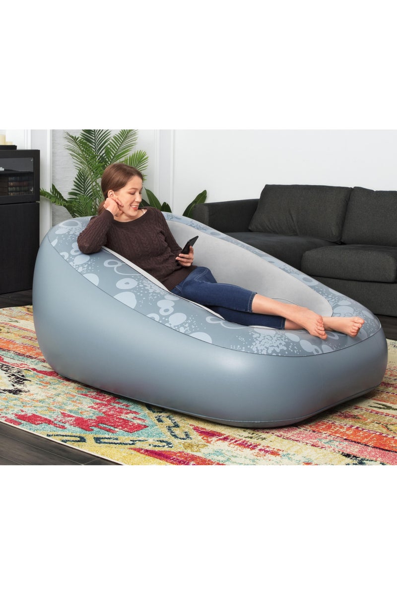Bestway Bestway Comfi Cube Deluxe Lounger 152x127x76cm | Air Chair | Inflatable Chair for Indoor & Outdoor  - Image 2