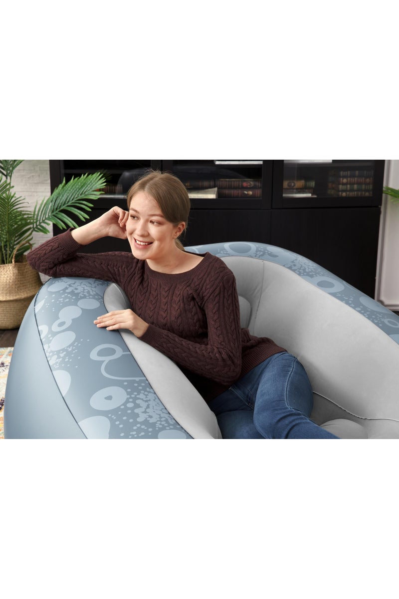 Bestway Bestway Comfi Cube Deluxe Lounger 152x127x76cm | Air Chair | Inflatable Chair for Indoor & Outdoor  - Image 3