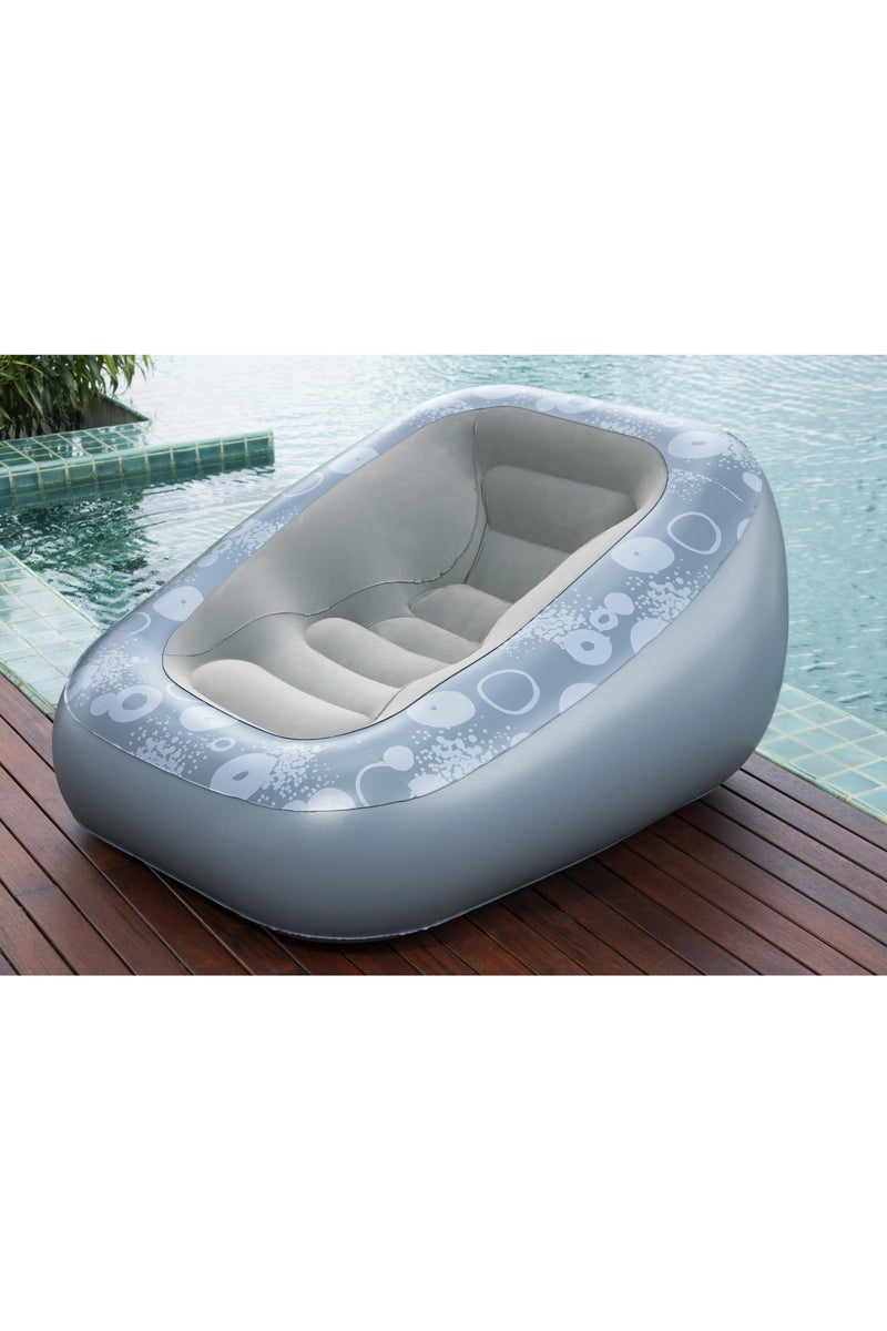 Bestway Bestway Comfi Cube Deluxe Lounger 152x127x76cm | Air Chair | Inflatable Chair for Indoor & Outdoor  - Image 4