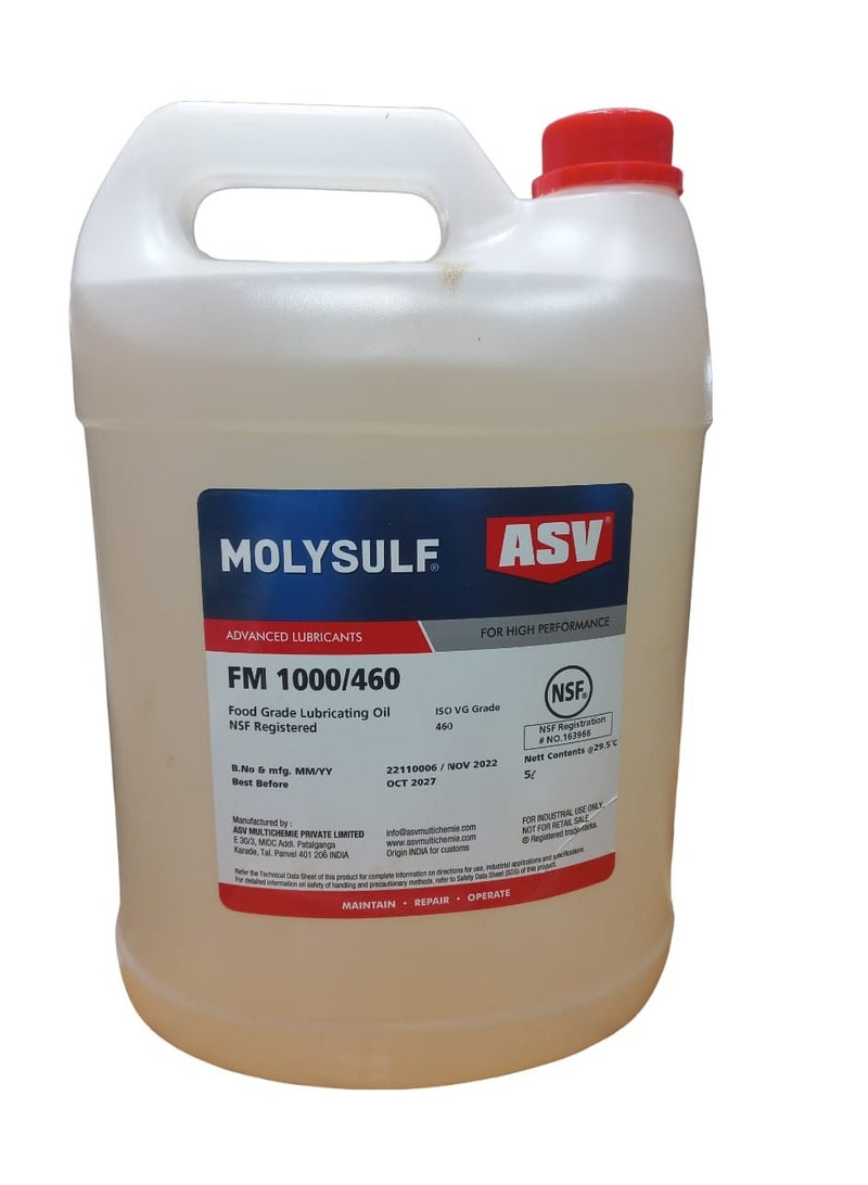 MOLYSULF ASV FM 1000/460 FOOD GREAD OIL 1 LT