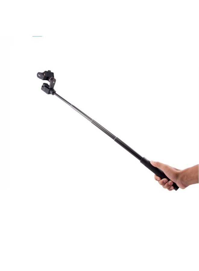 Loquat Gopro Selfie Stick Tripod Stabilizer Extension Rod Mini Universal Extension Rod Flycos Digital Computer Mobile Selfie Stick-Color:Black  - Image 1