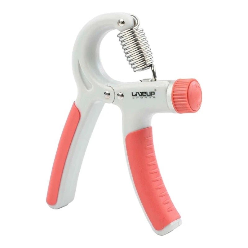 LiveUp Adjustable Handgrip-Rd Adjustable Hand Grip - Red
