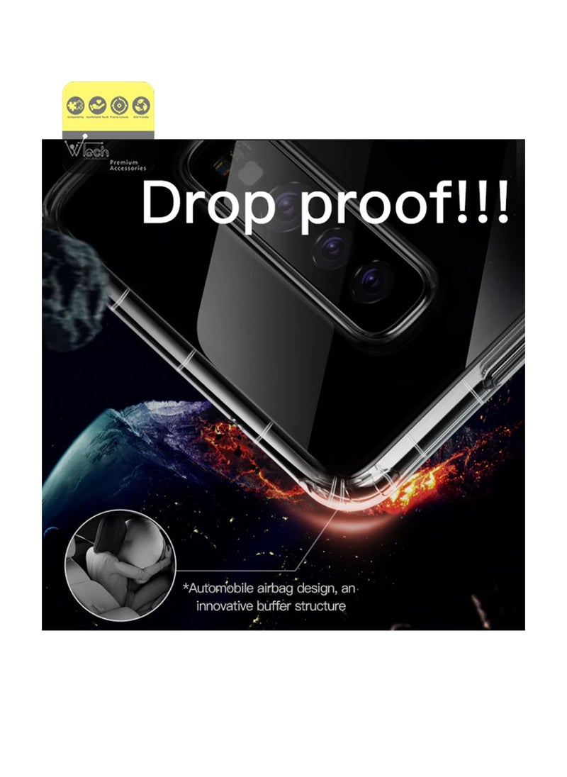 CHAPPELINE - Airbag Case Series Premium Transparent Airbag Shockproof Anti-Yellowing Case Cover For Samsung Galaxy S10+ / S10 Plus 4G Clear - Image 1