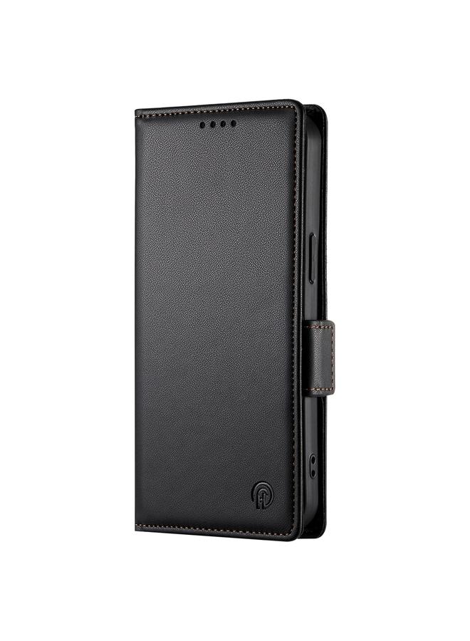 erorex Case For OPPO Reno12 F 4G / 5G / F27 India Side Buckle Magnetic Frosted Leather Phone Case - Image 2