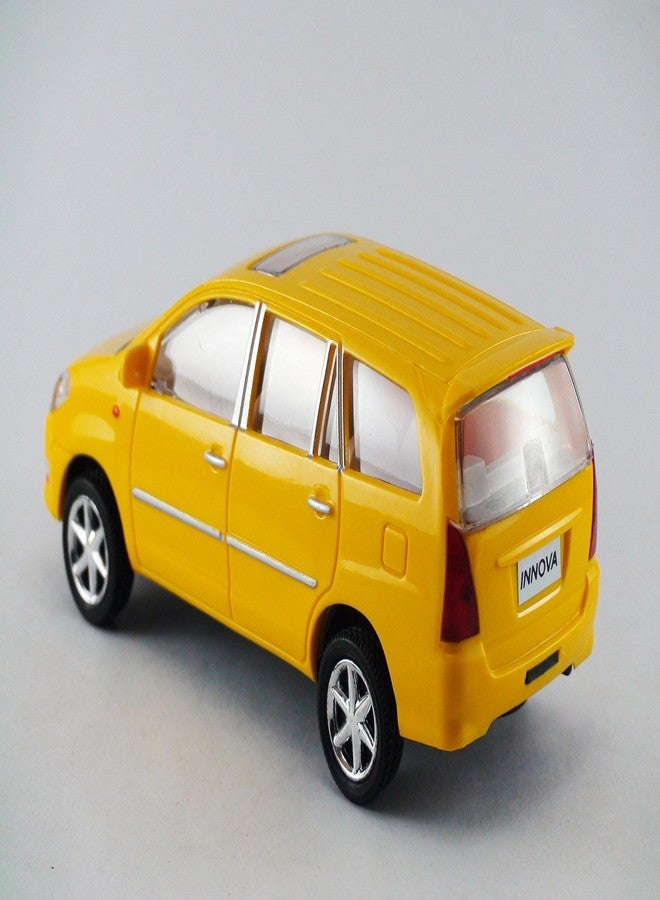 Centy Toys Scale Model & A of Innova- A Comfort On Wheel.(Kidsshub) (15*6*6) cm, Weight 140 GMS ( Yellow Color) - Image 4