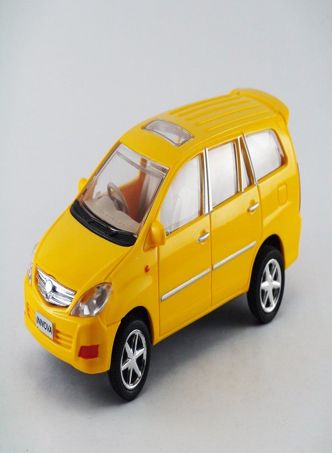 Centy Toys Scale Model & A of Innova- A Comfort On Wheel.(Kidsshub) (15*6*6) cm, Weight 140 GMS ( Yellow Color) - Image 1