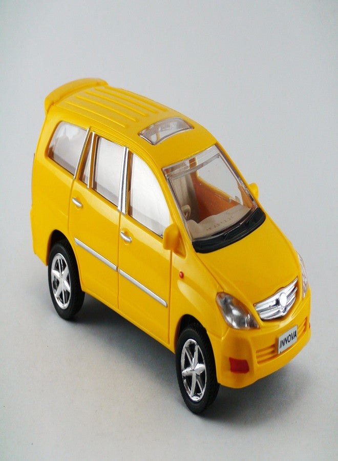 Centy Toys Scale Model & A of Innova- A Comfort On Wheel.(Kidsshub) (15*6*6) cm, Weight 140 GMS ( Yellow Color) - Image 2