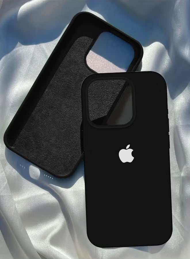 شيزي غطاء حماية كامل الجسم من السيليكون السائل لهاتف iPhone 16 Pro Max، مضاد للخدش، بطانة ناعمة من الألياف الدقيقة، لهاتف iPhone 16 Pro Max مقاس 6.9 بوصة - Image 1