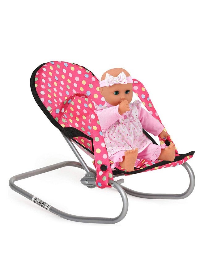 fash n kolor 4 Piece Doll Play Set, includes - 1 Pack N Play. 2 Doll Stroller 3.Doll High Chair. 4.Infant Seat, Fits Up to 18'' Doll (4 Piece Set) - Image 4