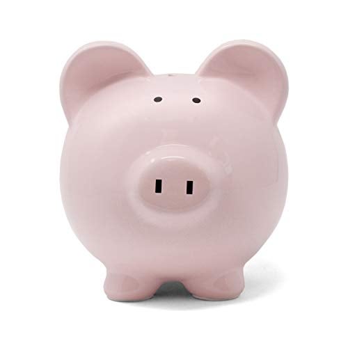 Child to Cherish Ceramic Piggy Bank, Pink - Image 5