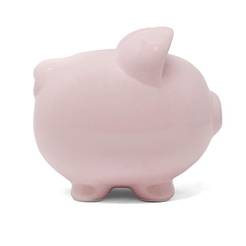 Child to Cherish Ceramic Piggy Bank, Pink - Image 2