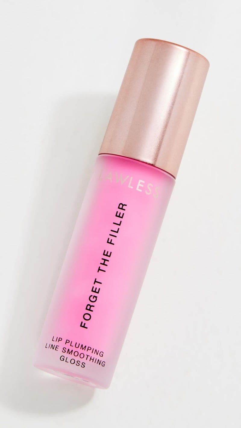 Lawless Forget the Filler Lip Plumping Line Smoothing Gloss - Daisy Pink - Premium Volumizing Lip Gloss with Natural Ingredients Designed to Plump, Firm, and Hydrate Lips 0.11 oz - Image 2