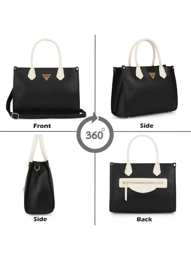 لافي حقيبة ساتشيل نسائية لانكستر  سوداء