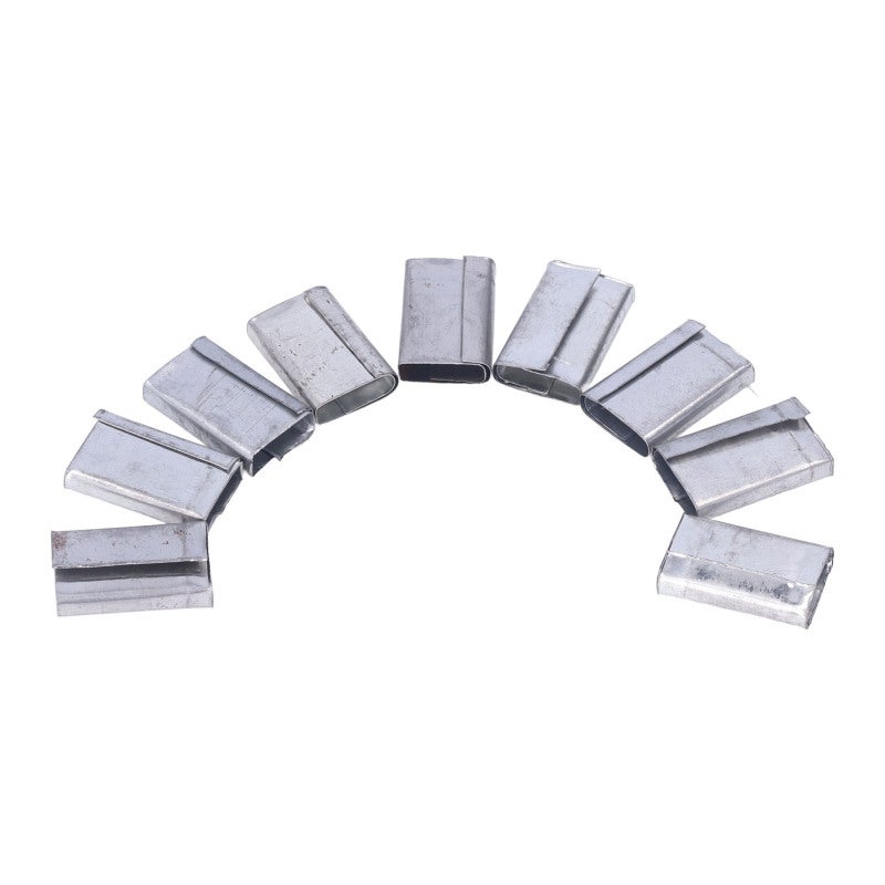 Iron Strapping Seals 260Pcs - 1kg Pack High Strength Fastening for 12-16mm PP Packing Belt - Image 3