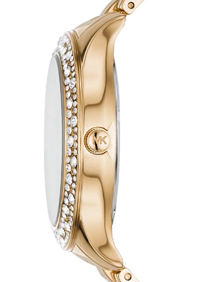 Michael Kors Women Analog Round Wrist Watch With Stainless Steel Strap MK4555 - Image 3