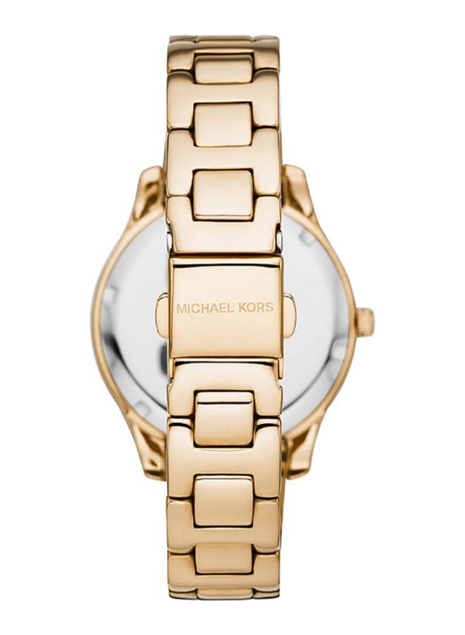 Michael Kors Women Analog Round Wrist Watch With Stainless Steel Strap MK4555 - Image 2