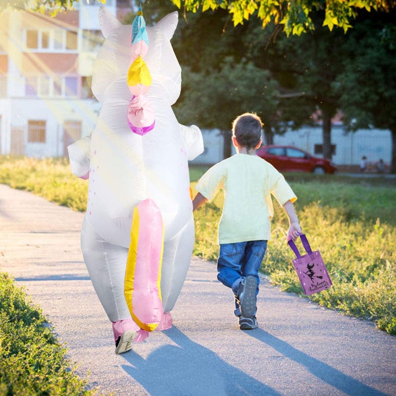 OurWarm Inflatable Unicorn Costume Adult, Funny Halloween Inflatable Costume Blow Up Costumes for Man and Women Halloween Party Cosplay Supplies - Image 3