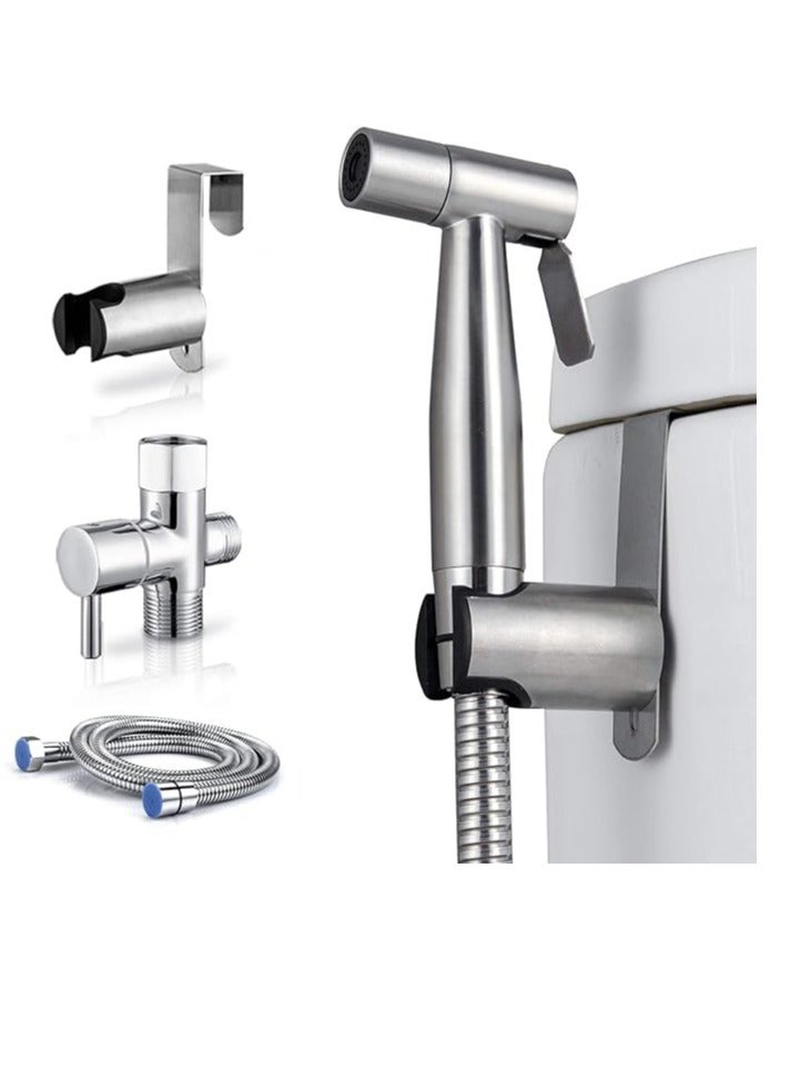 Cool Baby Handheld Bidet Sprayer Adjustable Water Pressure Control Comes with Bidet Hose - Image 1