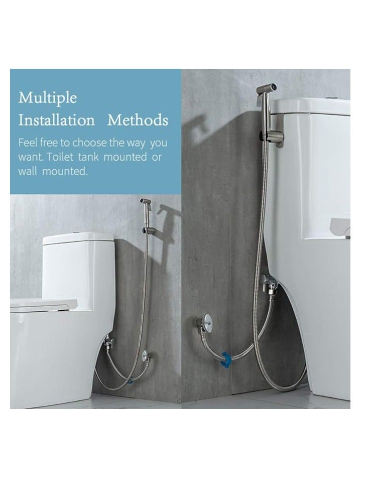 Cool Baby Handheld Bidet Sprayer Adjustable Water Pressure Control Comes with Bidet Hose - Image 5
