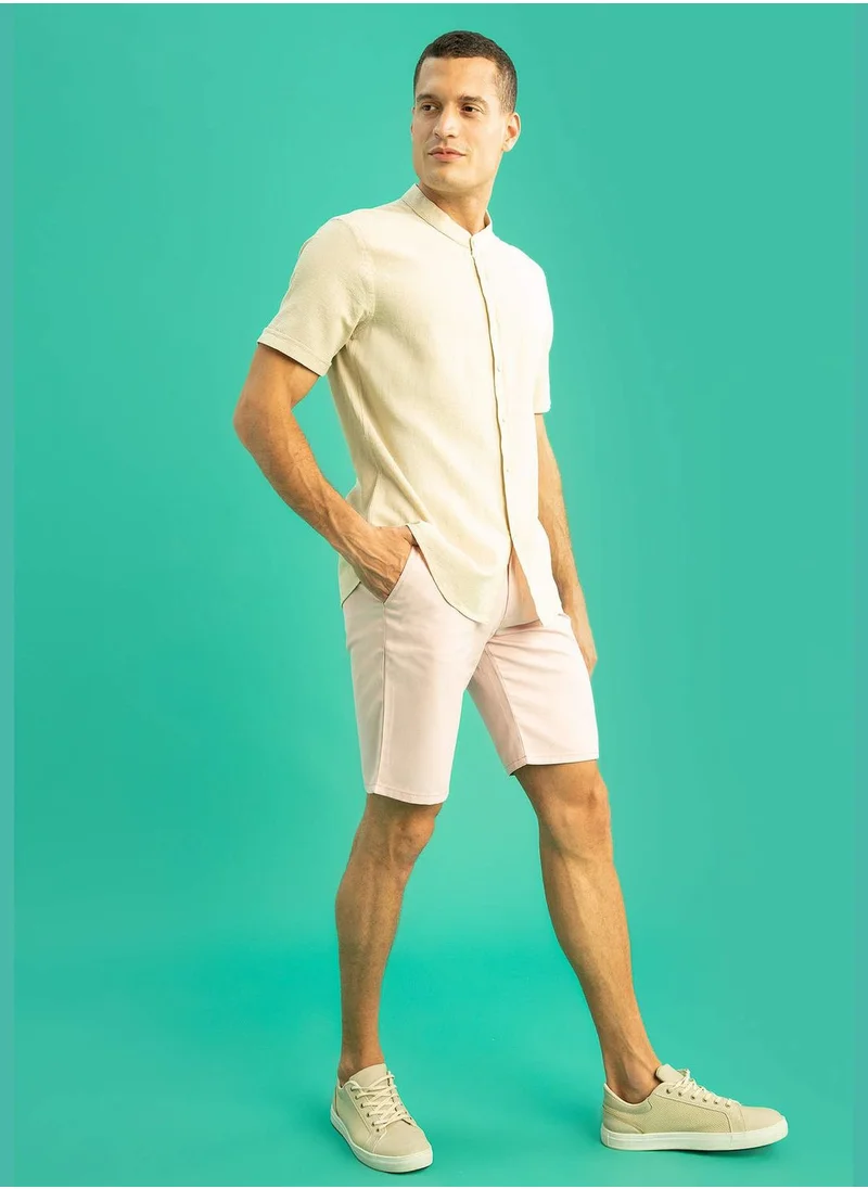 ديفاكتو Regular Fit Bermuda Shorts