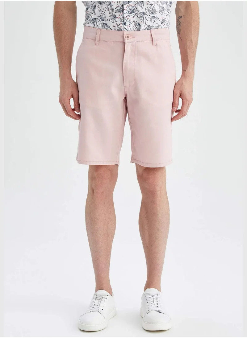 ديفاكتو Regular Fit Bermuda Shorts
