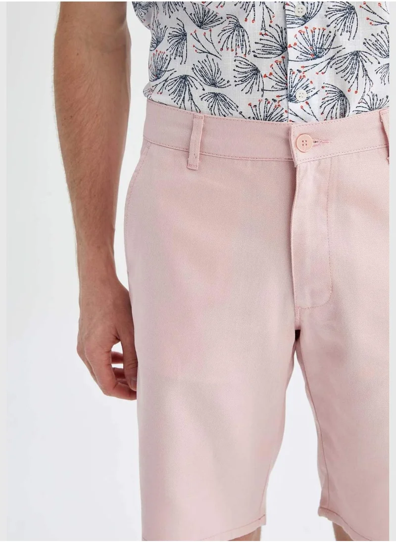 ديفاكتو Regular Fit Bermuda Shorts