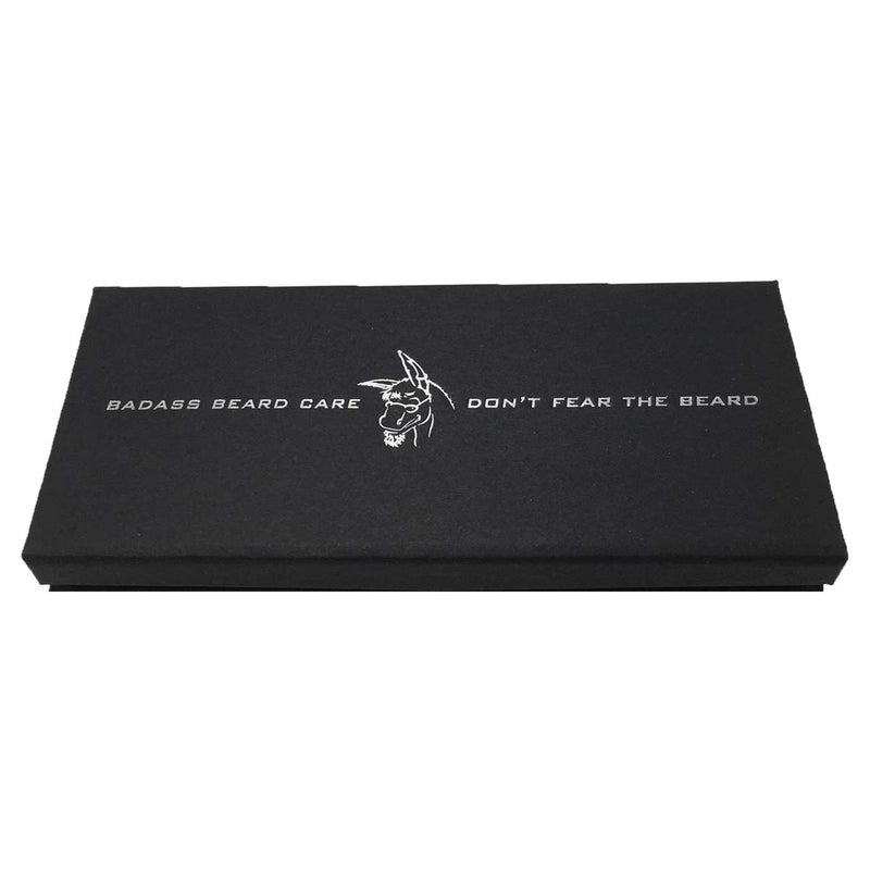 Badass Beard Care Black Series - Fine Tooth Ox Horn Comb For Men - 100% Ox Horn & Sandalwood, Hand Made, Sanded and Polished - Image 4