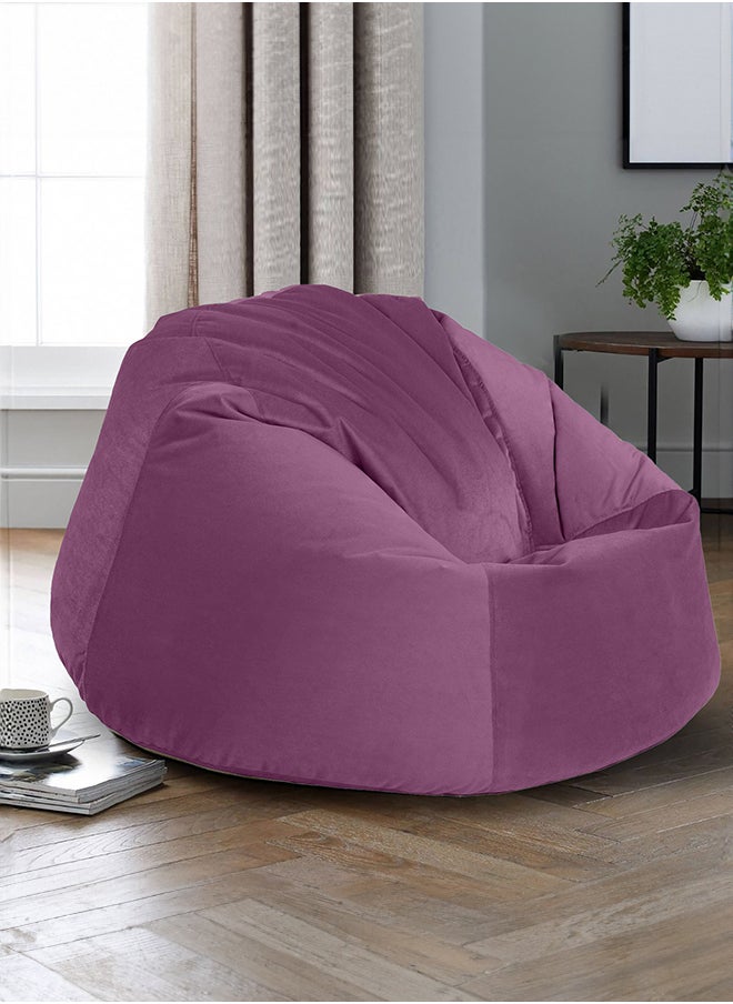 In-House Niklas | Velvet Bean Bag Chair with EPS Beads Filing  - Image 1