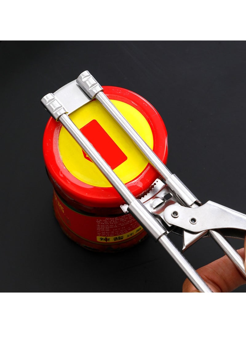 Generic - Adjustable Non-Slip Can and Bottle Opener – Labor-Saving Twist Cap Tool for Easy Opening of Condiment Jars, Household Bottles, and Outdoor Camping - Image 1