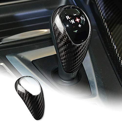 AIRSPEED Gear Shift Knob Cover Interior Trim for BMW M2 F87 M3 F80 M4 F82 M5 F83 F10 F12 F13 X5M F85 X6M F86 Accessories, Carbon Fiber - Image 1