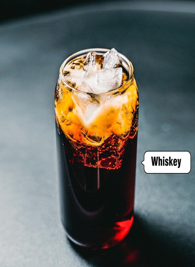 DAMCONME Glass Cups with Lid and Straw,Preppy Cups for Iced Coffee,Matcha,Mojito-16 Oz-Bamboo Lids-Dishwasher Safety-Brush-1 Brush - Flesh Pink - Image 5