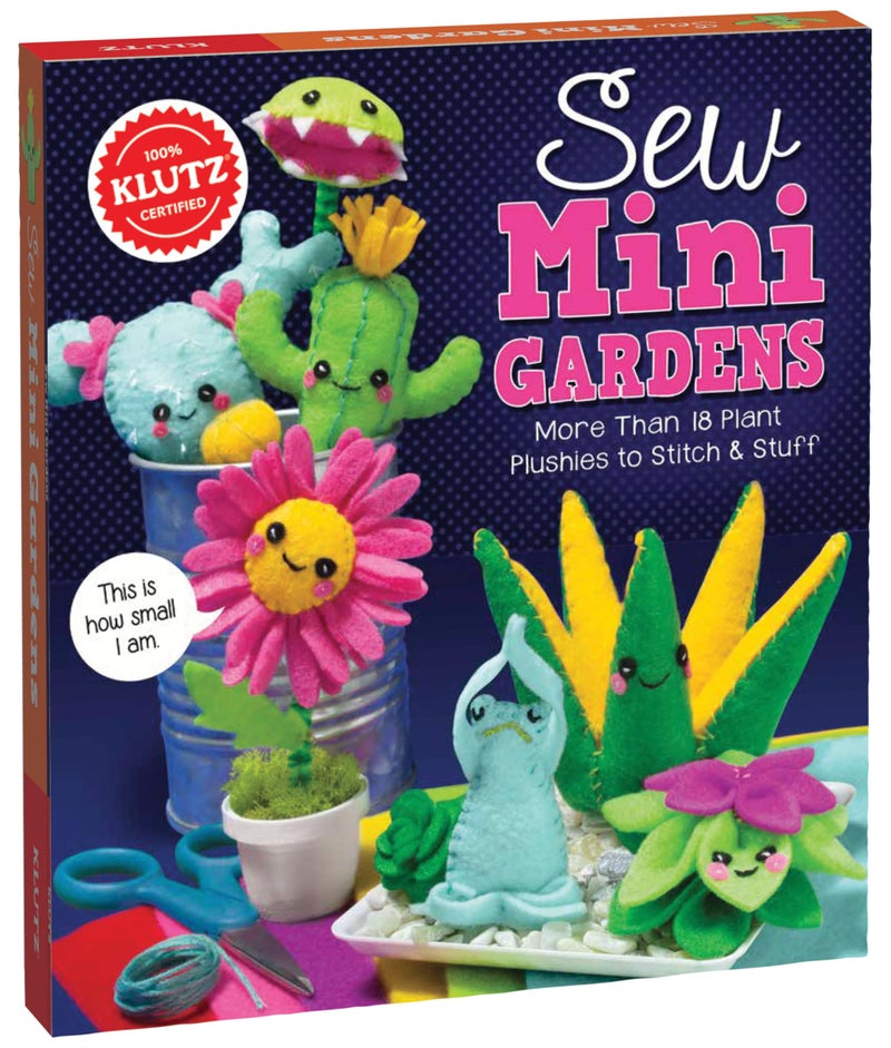 Klutz Sew Mini Gardens Klutz Craft Kit 8 Length x 15 Width x 9 Height - Image 2
