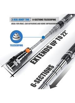 Generic Vibelite  Extendable Magnetic Flashlight With Telescoping Magnet Pickup Tool-Cool Gadgets Gifts Idea And Fathers Day Dad Gifts For Men Husband Dad Father Mechanic Tech Handyman Him Women  - Image 3