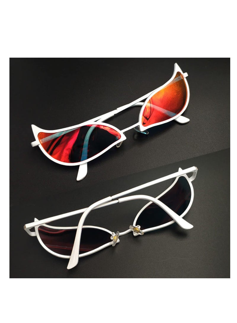 SYOSI نظارات أنمي دوفلامينجو مضحكة من ون بيس جوكر فضائي كوسبلاي نظارات شمسية UV400 - Image 5