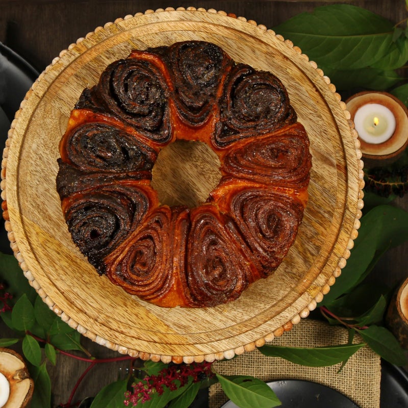 Chocolate N’ Cinnamon Babka Cake | 32 Oz Babka Bread | Valentines Gift Basket | Christmas, Valentines or Thanksgiving | Gift Idea for Men, Women, Colleagues & Friends - Image 3