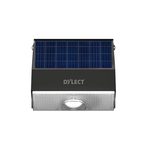 Dylect® Luxe Solar Light/Lamp for Home Décor, Unmatched 48Hr Runtime, Premium Solar Light for Modern Home with Motion Sensor, 4 Modes in 1 with Auto On/Off, IP54 Waterproof (4000K, Natural White) - Image 1