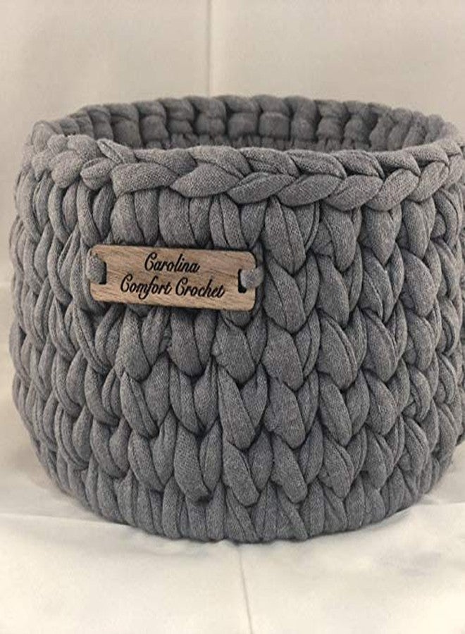 YongPan Set of 4 Wooden Base Wood Bottoms for Crochet Basket Wooden Crochet Accessory Tshirt Yarn Accessory T Shirt Yarn Basket (Styles Mix 2, 18CM) - Image 5