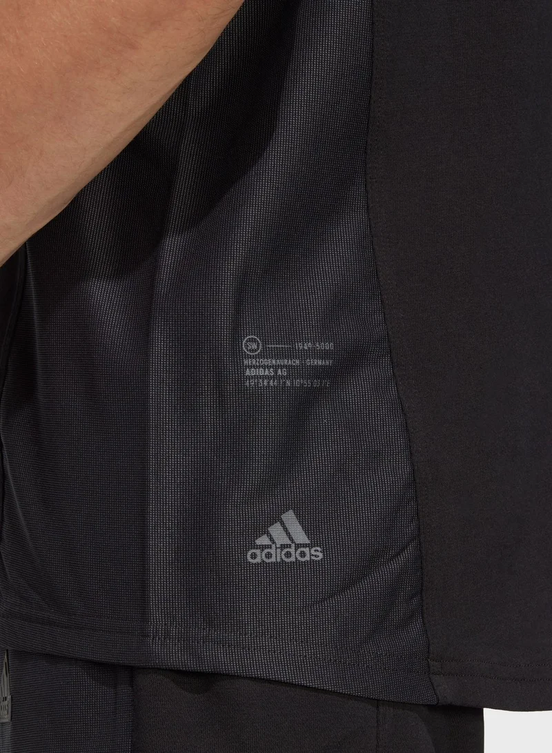 adidas تيشيرت بعلامة الماركة