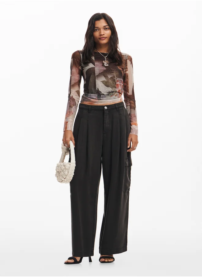 DESIGUAL Fluid Cargo Pants