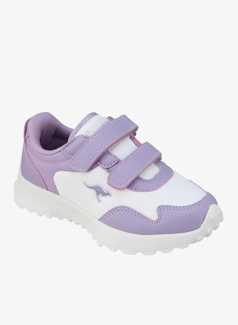 Kangaroos Girls Hook & Loop School Sneakers
