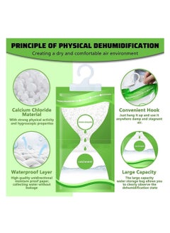 DMG TECH Moisture Absorber Bag Hygroscopic Desiccant Bag Moisture Absorber Hanging Bags Efficient Dehumidifier Bags  - Image 2