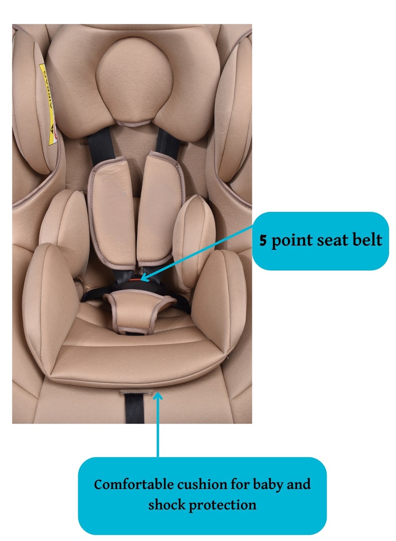 Child Car Seat With Forward And Rear-Facing Positions, Seat Belt, Newborn To 6 Years  - Image 5