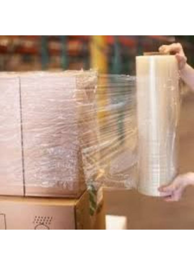 رول بلاستيك تغليف عالي الجودة - وزن 3 كيلو - مثالي للتعبئة والحماية أثناء النقل والتخزين - Image 3