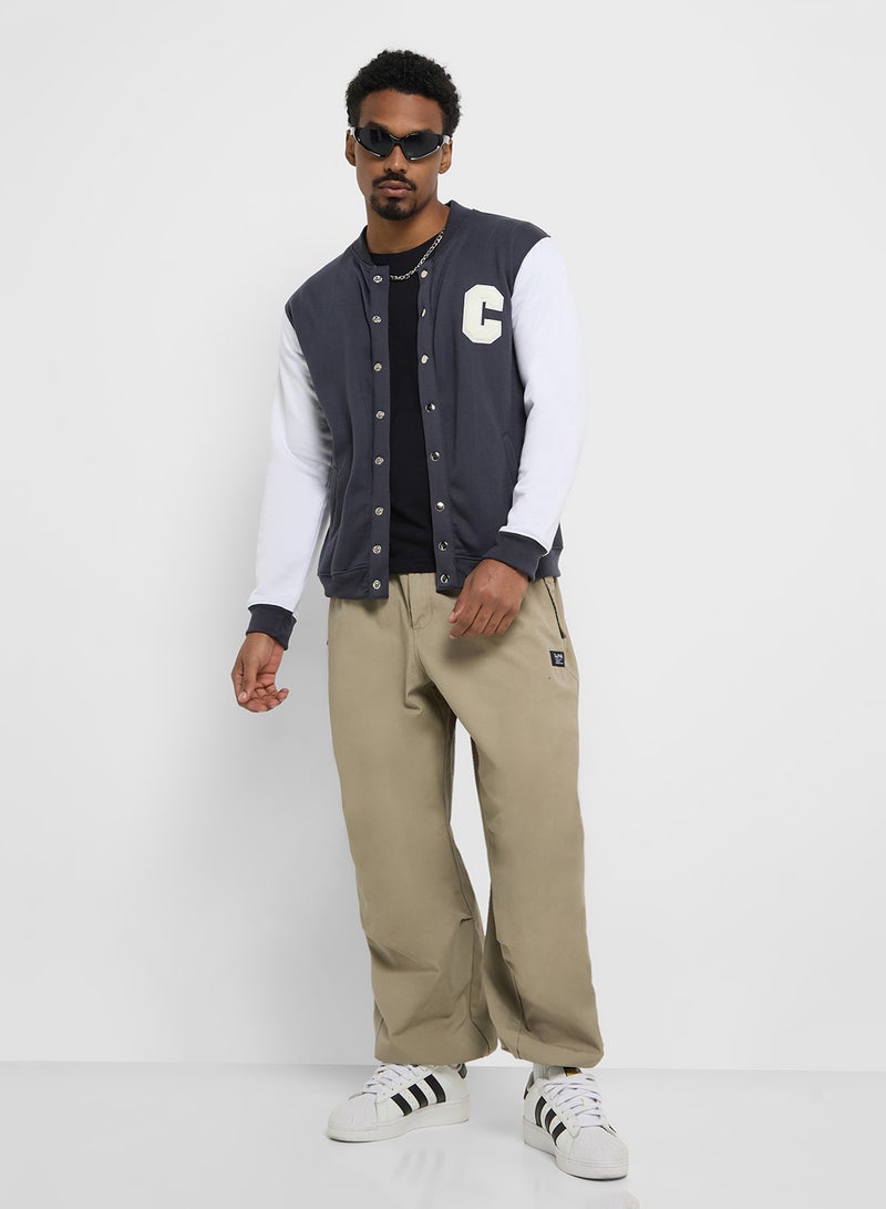 Seventy Five Mens Varsity Jacket  - Image 4