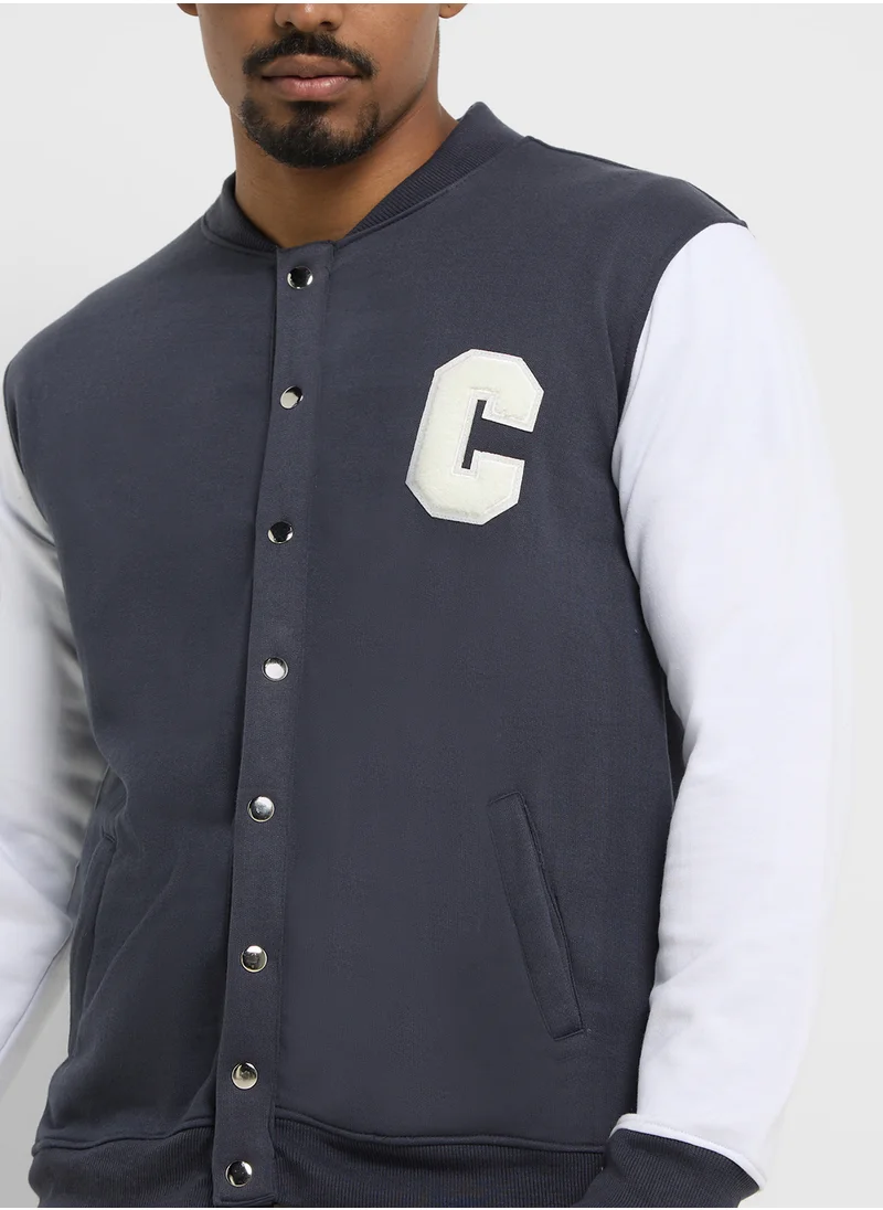 Seventy Five Mens Varsity Jacket