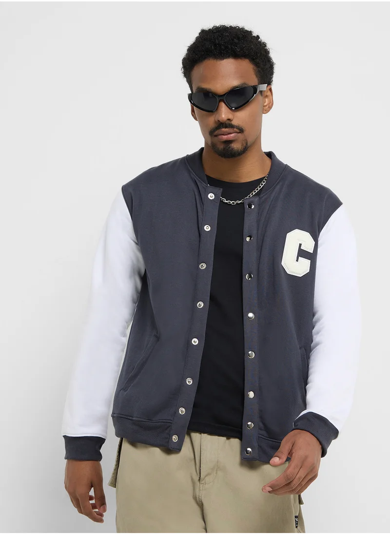 Seventy Five Mens Varsity Jacket