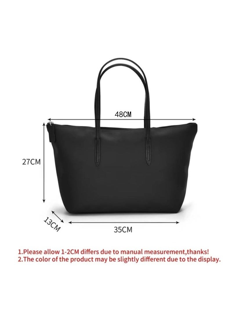 LACOSTE Lacoste Bag Large Shoulder Bag for Women Black Tote bags for Women Lacoste Crossbody Bag  - Image 4
